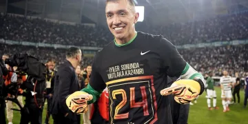 Fernando Muslera, 7. Süper Lig şampiyonluğunu kazandı