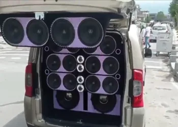 Uygunsuz ses sistemi ve abartı egzoza 7 bin TL ceza