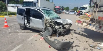 Bursa’da ışık ihlali kazaya sebep oldu