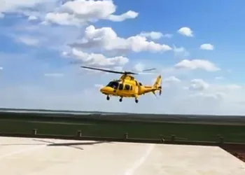 Kulu’da ambulans helikopter yeni doğan bebek için kalktı