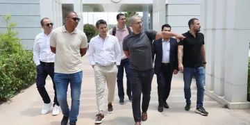 Alex de Souza Antalyaspor’un tesislerini gezdi