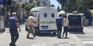 Kavgada silahtan çıkan mermi Askerlik Şubesi’nin duvarına saplandı