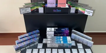 Kuşadası’nda kaçak ve elektronik sigara operasyonu