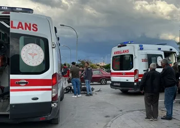 Konya’da motosiklet ile otomobil çarpıştı: 2 yaralı