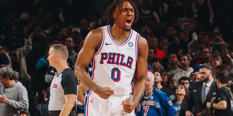 NBA'de Tyrese Maxey 46 sayı attı, Philadelphia seriye tutundu