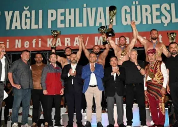 Manavgat’ta Başpehlivan İsmail Balaban