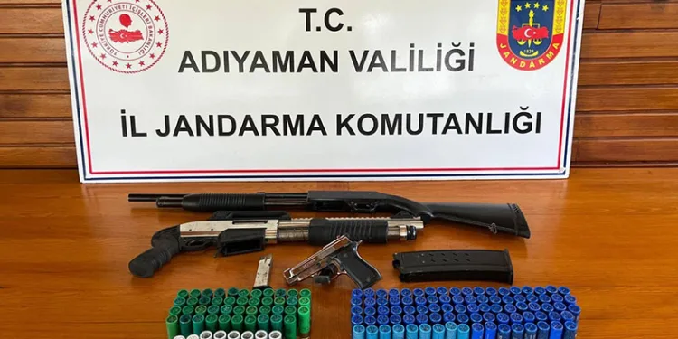 Jandarma silah ele geçirdi