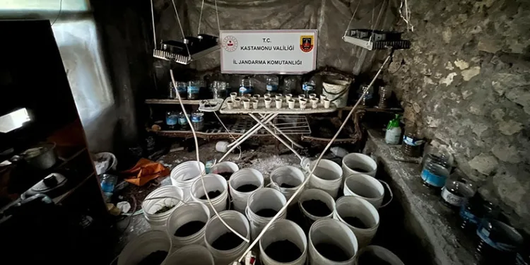 Evlerini uyuşturucu imalathanesine çeviren şahıslara operasyon