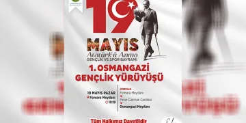 19 Mayıs Osmangazi Gençlik Yürüyüşü