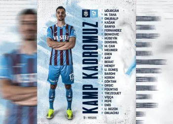 Trabzonspor’un Beşiktaş maçı kamp kadrosu belli oldu