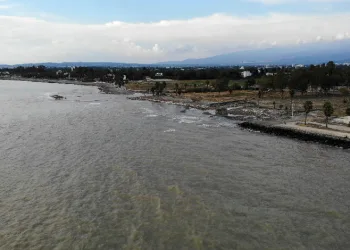 Hatay'da denizin rengi değişti