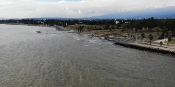 Hatay'da denizin rengi değişti