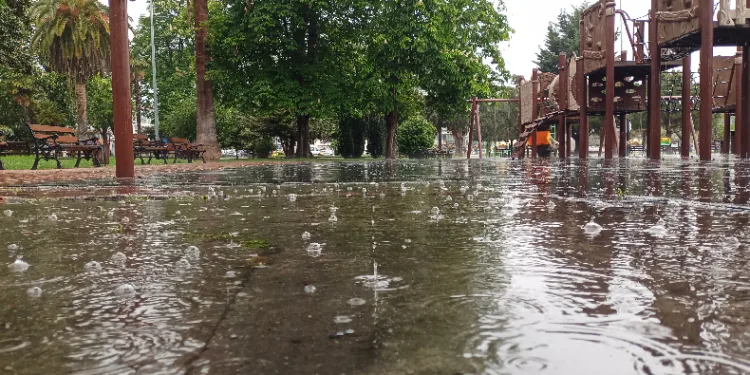 Samsun’da yağmur etkili