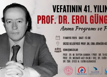 Vefatının 41. yılında panelle anılacak