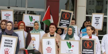 “Gazze’de yaşanan soykırımı reddediyoruz”