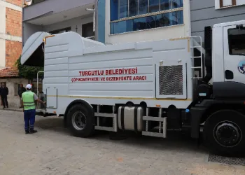 Turgutlu’da çöplere bahar temizliği