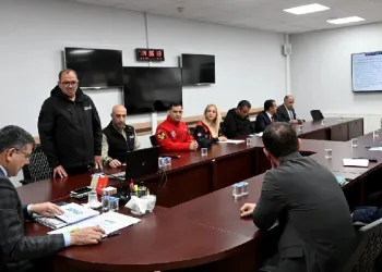 AFAD’tan Vali Çiftçi’ye brifing