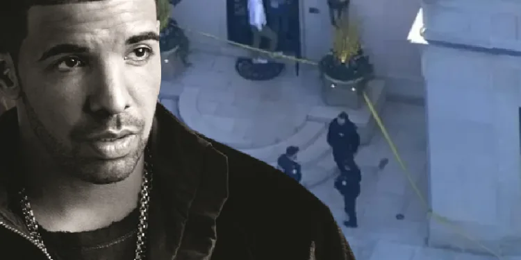 Drake'in malikanesinin önünde silahlı saldırı!