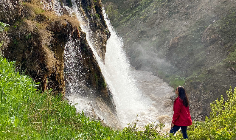 Erzincan’da Konarlı Şelalesi doğal güzelliğiyle ziyaretçilerini bekliyor