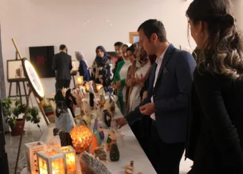 Batman’da el sanatları sergisi yoğun ilgi gördü