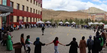 Gençlik festivalinde gönüllerince eğlendiler