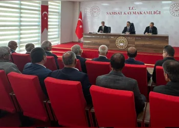 Samsat’ta birlik meclis toplantısı yapıldı