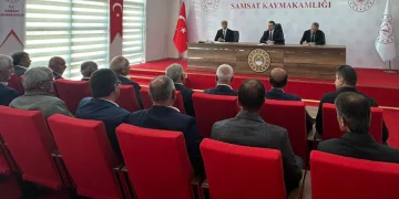 Samsat’ta birlik meclis toplantısı yapıldı