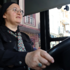 70 kişilik otobüsün Ayşegül kaptanı