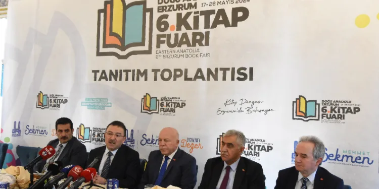 Doğu Anadolu Erzurum 6. Kitap Fuarı başlıyor