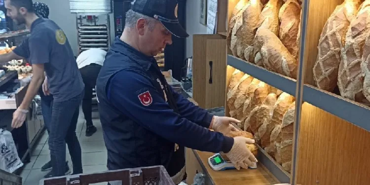 Sungurlu'da fırınlar denetlendi
