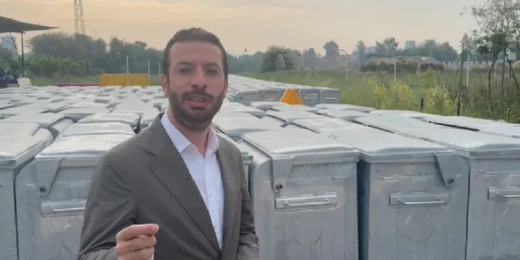 Ceyhan’a 300 yeni çöp konteyneri