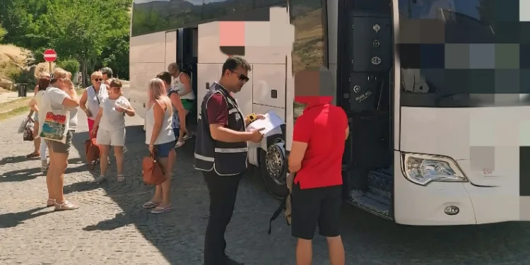 Denizli’de sahte rehber ve acente denetimi