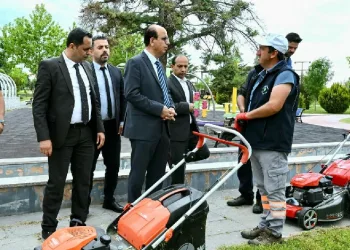 Başkan Geçit, Beylerderesi Şehir Parkındaki yenileme çalışmalarını inceledi