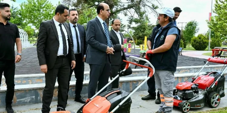 Başkan Geçit, Beylerderesi Şehir Parkındaki yenileme çalışmalarını inceledi