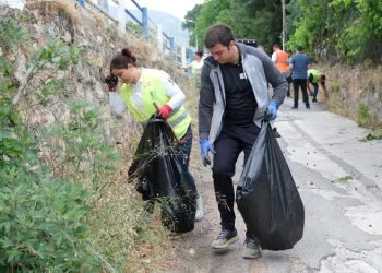 Bodrum’u cadde cadde temizlediler