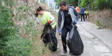 Bodrum’u cadde cadde temizlediler
