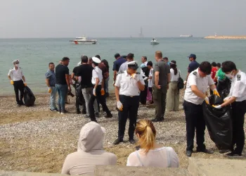 Mersin'de çevre temizliği yapıldı
