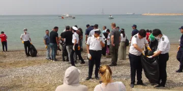Mersin'de çevre temizliği yapıldı