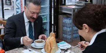 Vali Aksoy'dan lezzet mekanlarına ziyaret