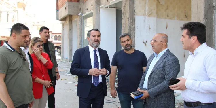 Başkan Şerifoğulları, incelemelerde bulundu