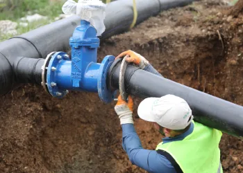 Kaş Akörü'ne kapalı devre sulama sistemi