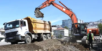 SASKİ’den Canik’e yağmur suyu hattı