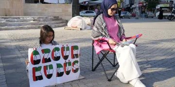 Filistin için sessiz eylem