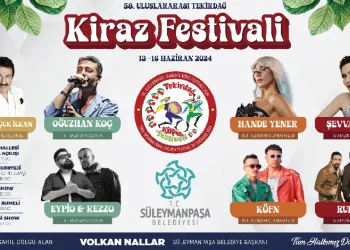 Kiraz Festivali sanatçıları belli oldu