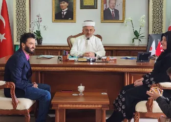 Amerikalı kadın Bayburt’ta Müslüman oldu