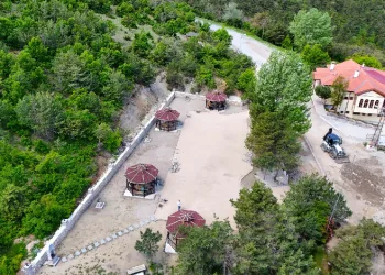 Tabiat parkının 2’nci etabı da tamamlanıyor