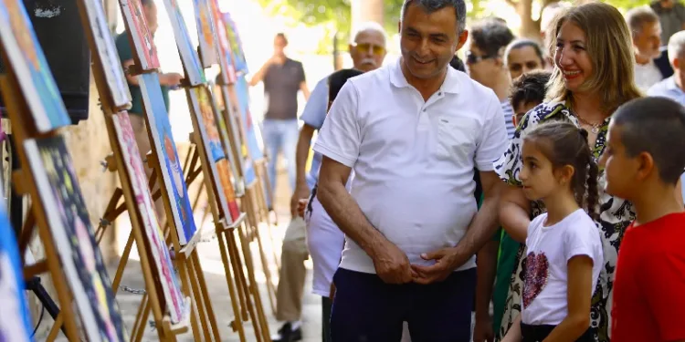 “Çocuk Ressamlar Sergisi” açıldı