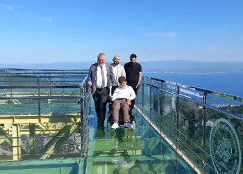 Kazdağları’nı görme hayali gerçekleşti
