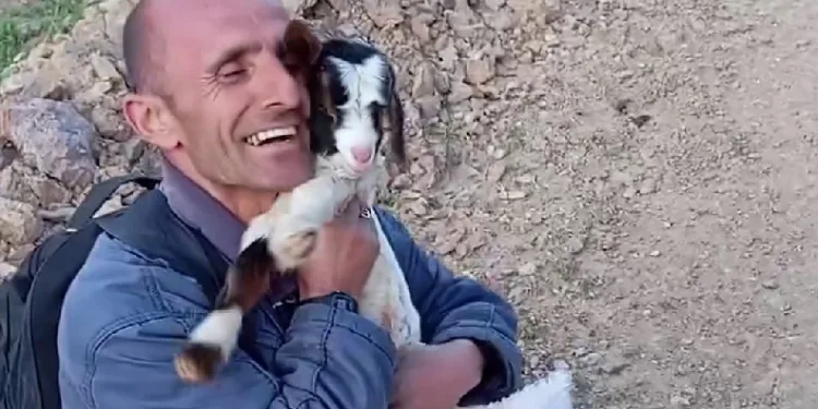 Fenomen çoban, görenleri gülümsetiyor