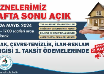 Vezneler hafta sonu açık olacak